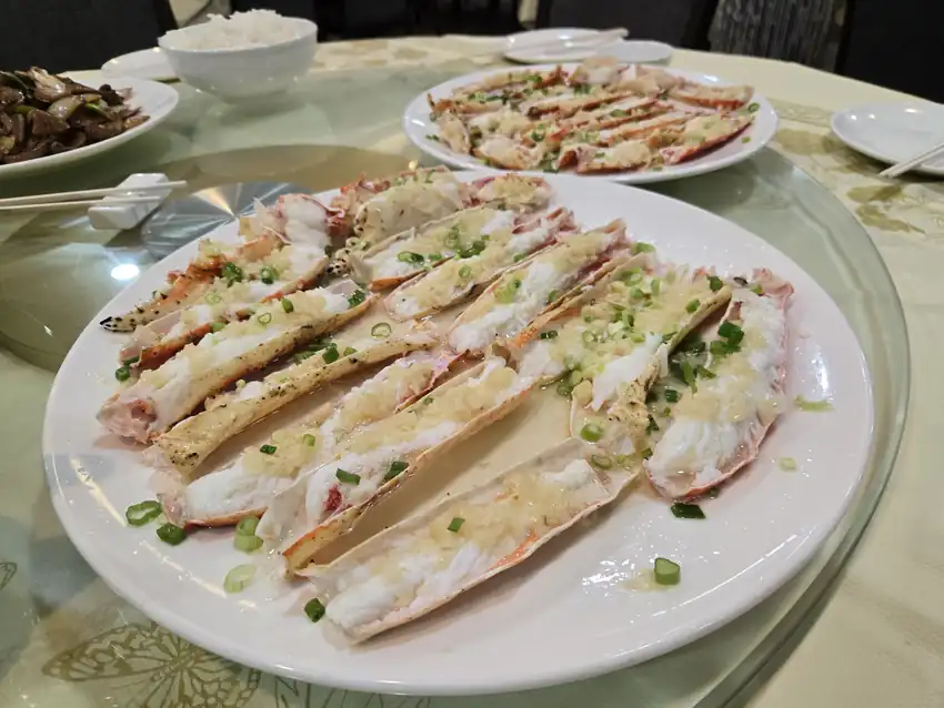 King Crab Dinner · 皇帝蟹兩食